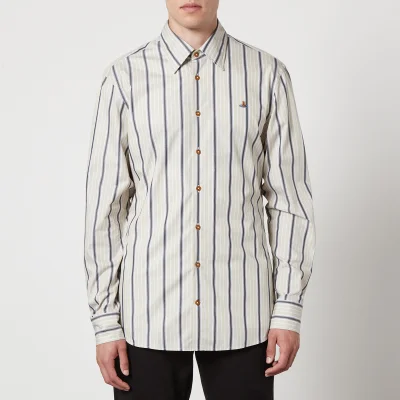 Vivienne Westwood Ghost Striped Cotton Shirt - IT 46/S