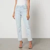 Good American Good Classic Denim Slim-Leg Jeans - Image 1