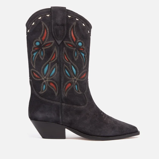 Isabel Marant Women's Duerto Suede Western Boots