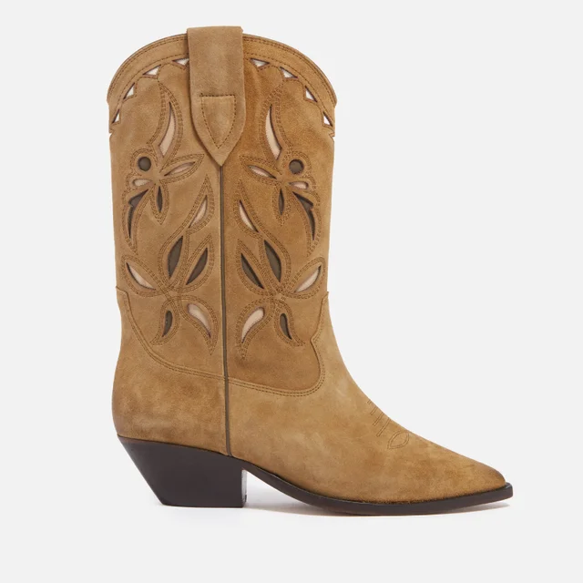 Isabel Marant Women's Duerto Suede Western Boots