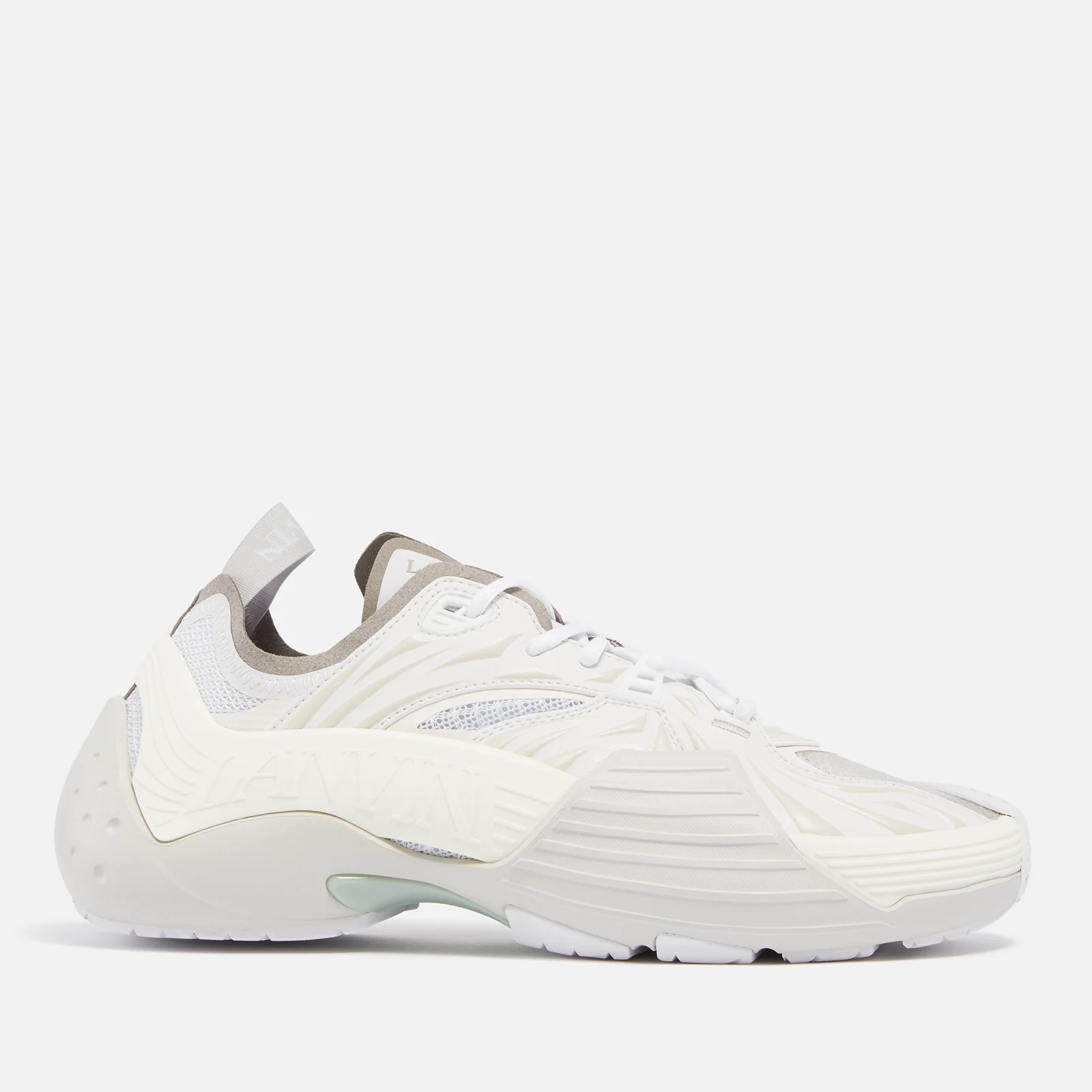 Lanvin Men's Flash X Mesh and Rubber Trainers Image 1