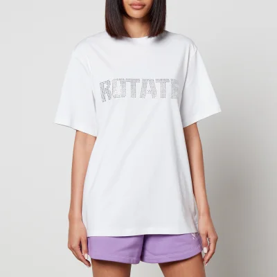 ROTATE Logo-Embellished Cotton-Jersey T-Shirt