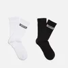 ROTATE Two-Pack Logo Cotton-Blend Socks - Image 1