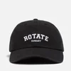 ROTATE Logo-Embroidered Cotton-Twill Baseball Cap - Image 1