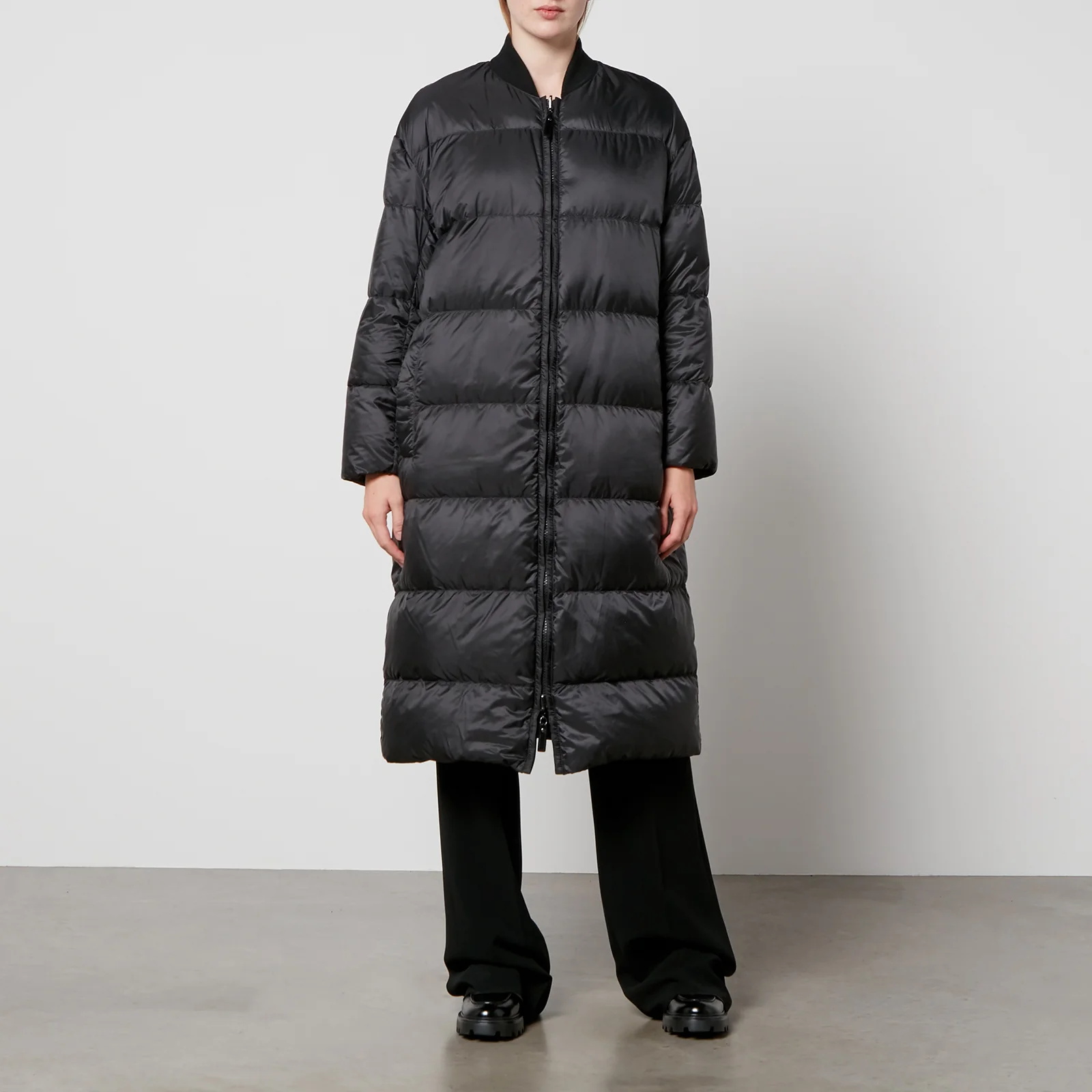 Max Mara The Cube Seibi Quilted Shell Coat Image 1