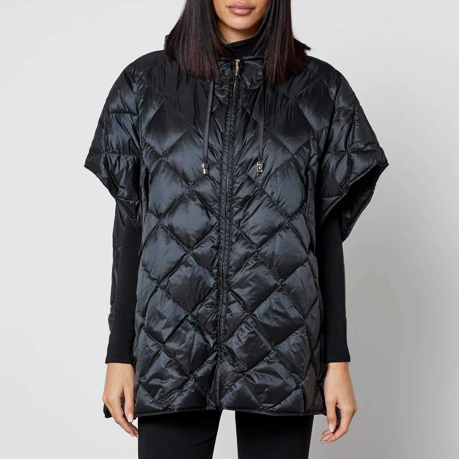 Max Mara The Cube Treman Quilted Shell Down Vest Image 1