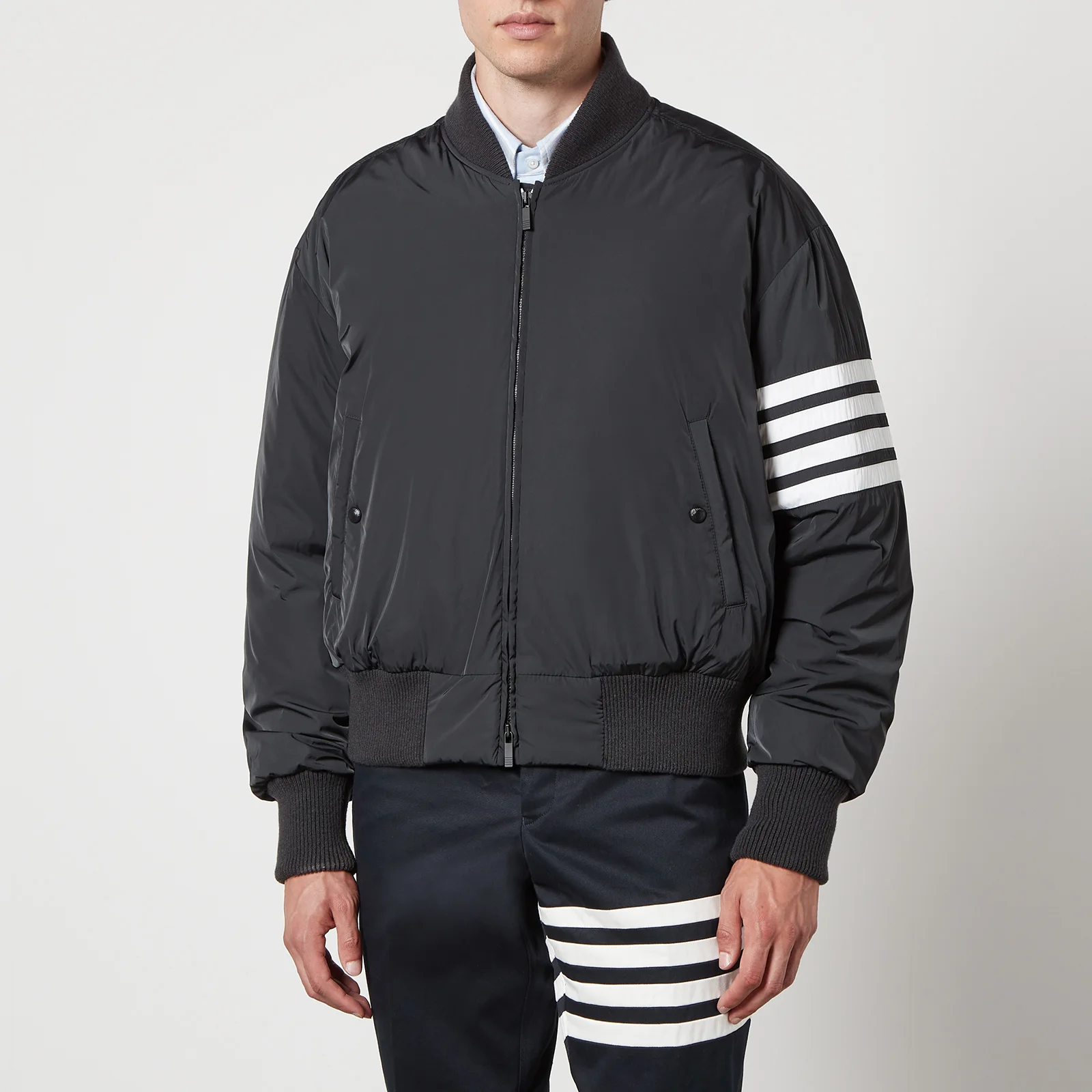 Thom Browne 4 Bar Oversized Down and Shell Jacket Image 1