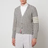 Thom Browne Wool and Mohair-Blend Cardigan - Image 1