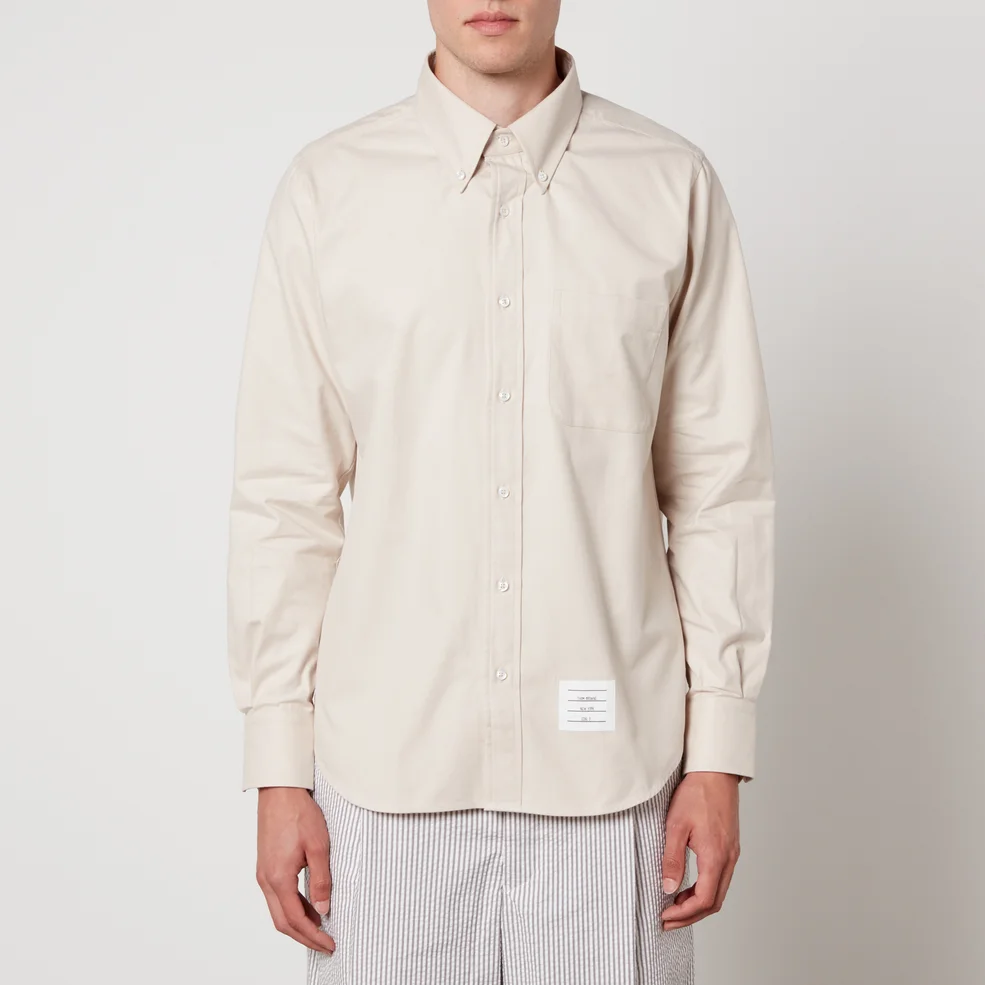 Thom Browne Cotton-Twill Shirt Image 1