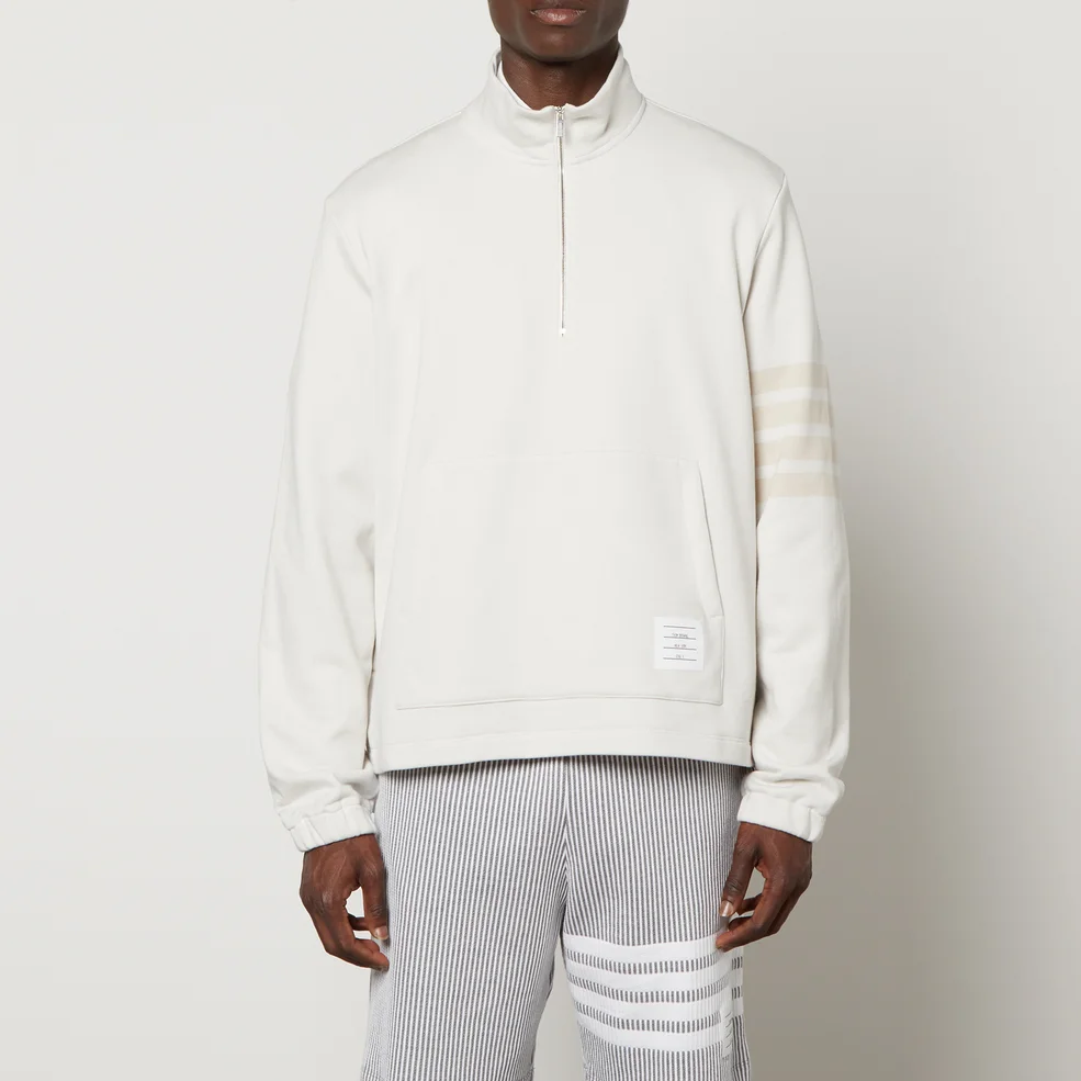 Thom Browne Loopback Cotton-Jersey Jumper Image 1