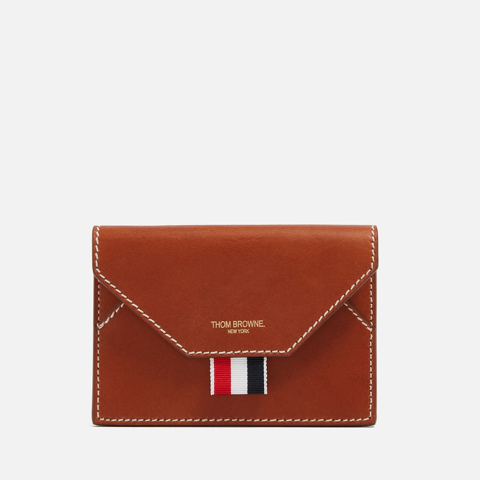 Thom Browne Vacchetta Envelope Leather Cardholder Image 1