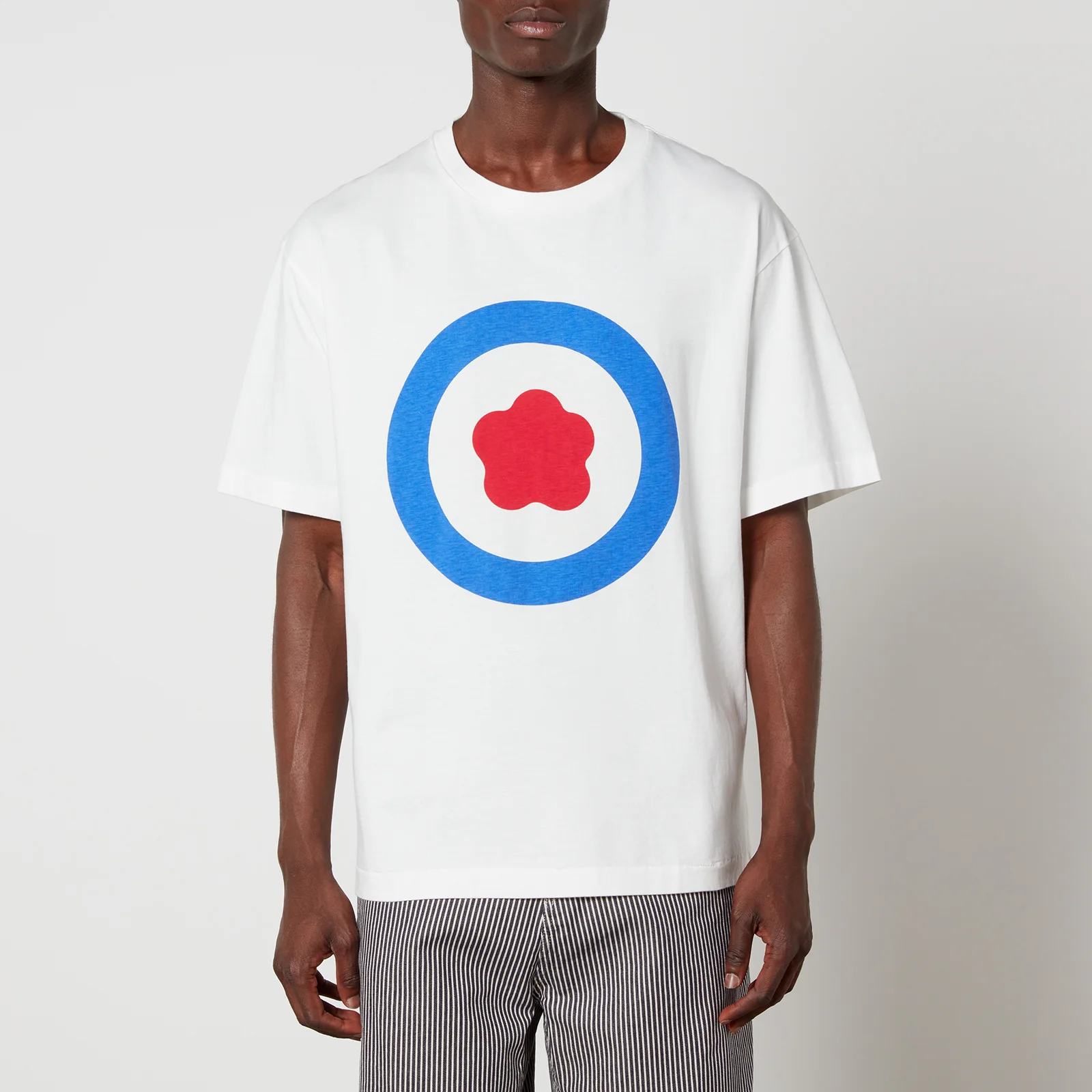 KENZO Target Oversized Cotton-Jersey T-Shirt Image 1