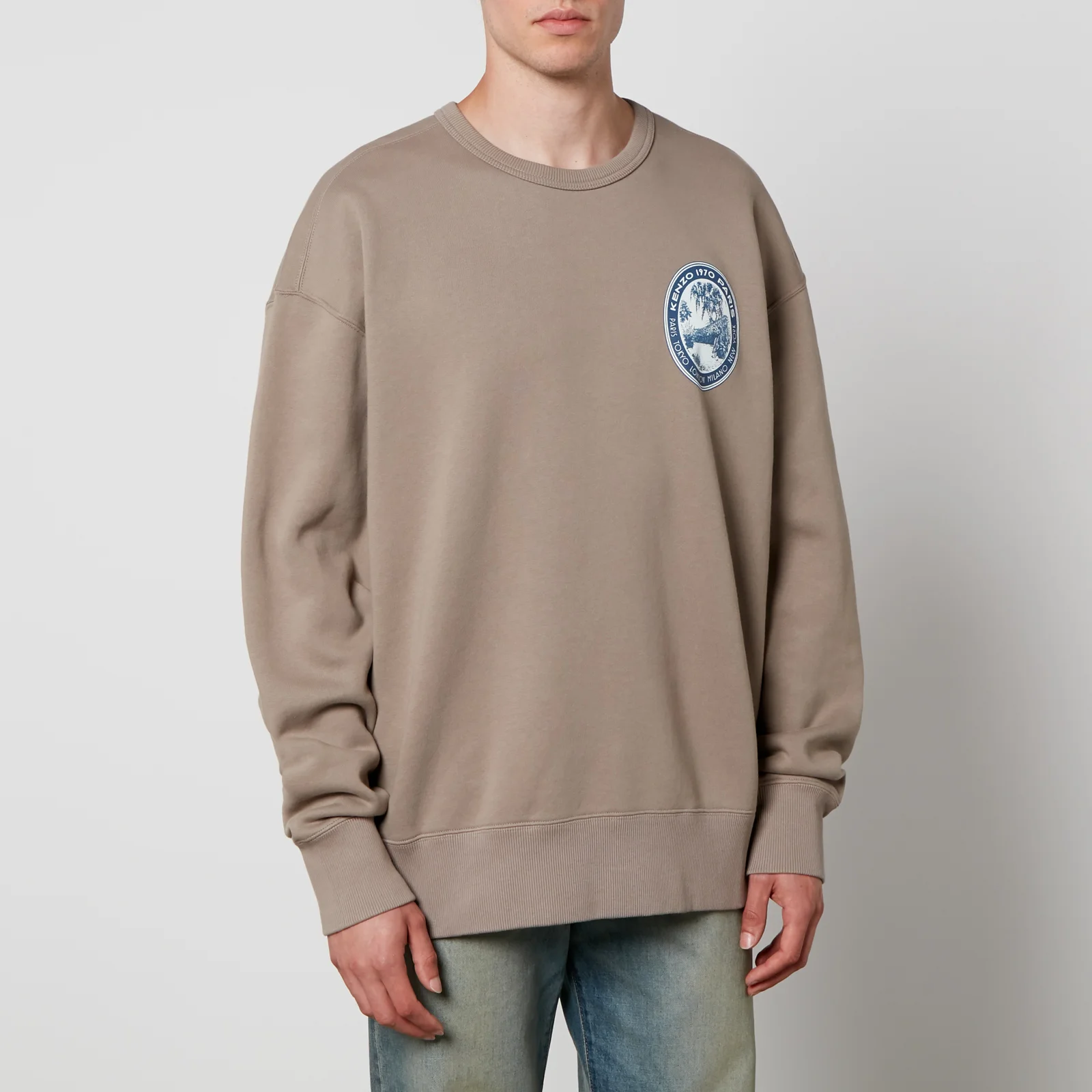 KENZO Tiger Cotton-Jersey Sweatshirt - S Image 1