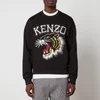 KENZO Varsity Jungle Cotton-Jersey Sweatshirt - Image 1