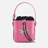 Vivienne Westwood Daisy Patent-Leather Bucket Bag - Image 1