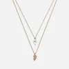 Coach Signature Broken Heart Gold-Tone Layered Necklace - Image 1