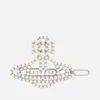 Vivienne Westwood Annalisa Silver-Tone and Faux Pearl Hair Clip - Image 1