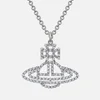 Vivienne Westwood Annalisa Silver-Tone and Crystal Necklace - Image 1
