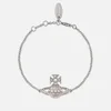Vivienne Westwood Luzia Bas Relief Silver-Tone Bracelet - Image 1