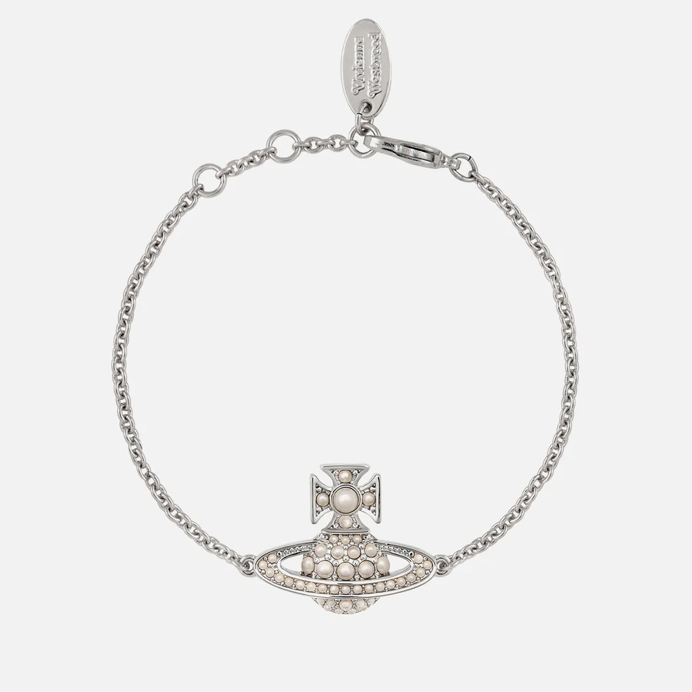 Vivienne Westwood Luzia Bas Relief Silver-Tone Bracelet Image 1