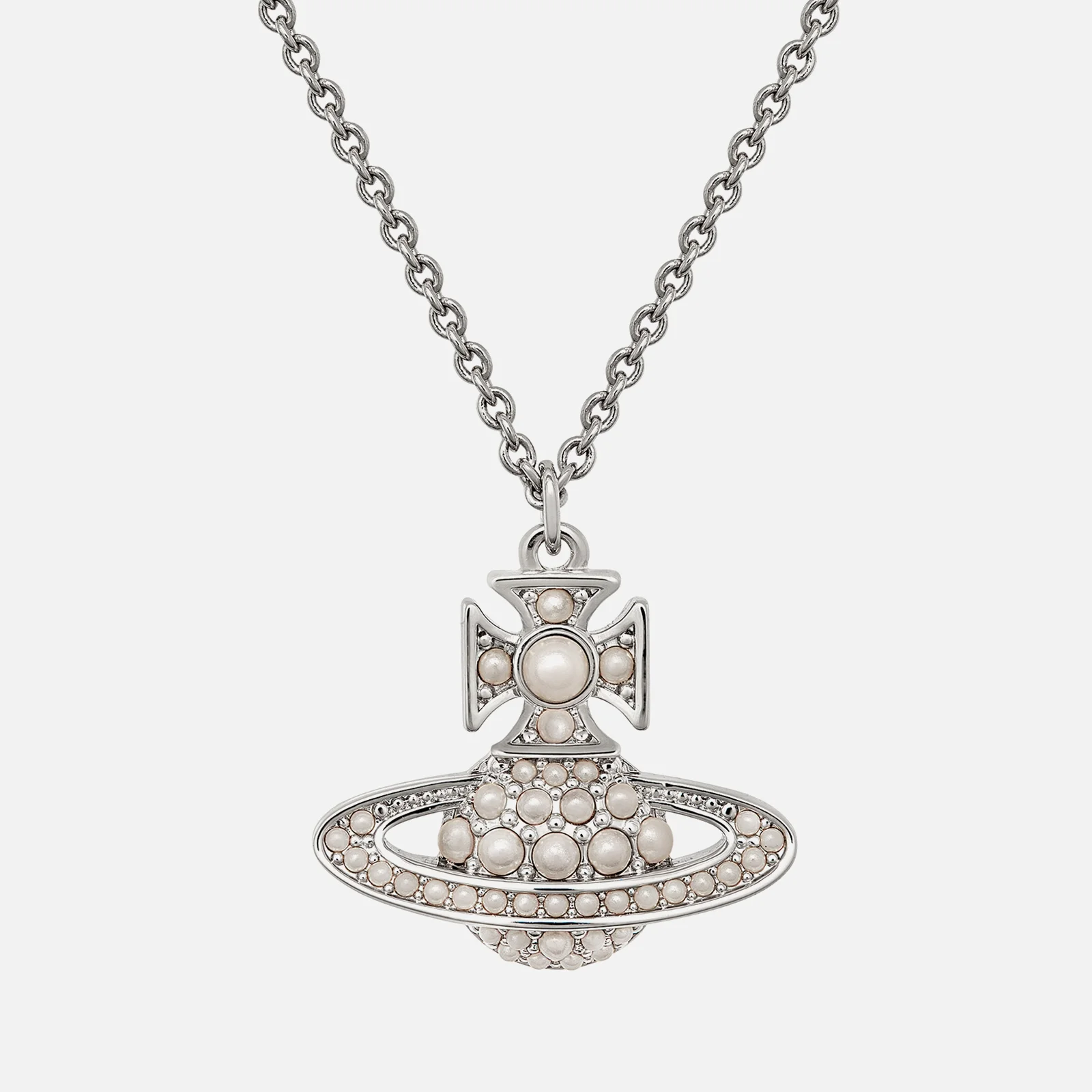 Vivienne Westwood Luzia Bas Relief Silver-Tone Necklace Image 1