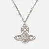 Vivienne Westwood Luzia Bas Relief Silver-Tone Necklace - Image 1