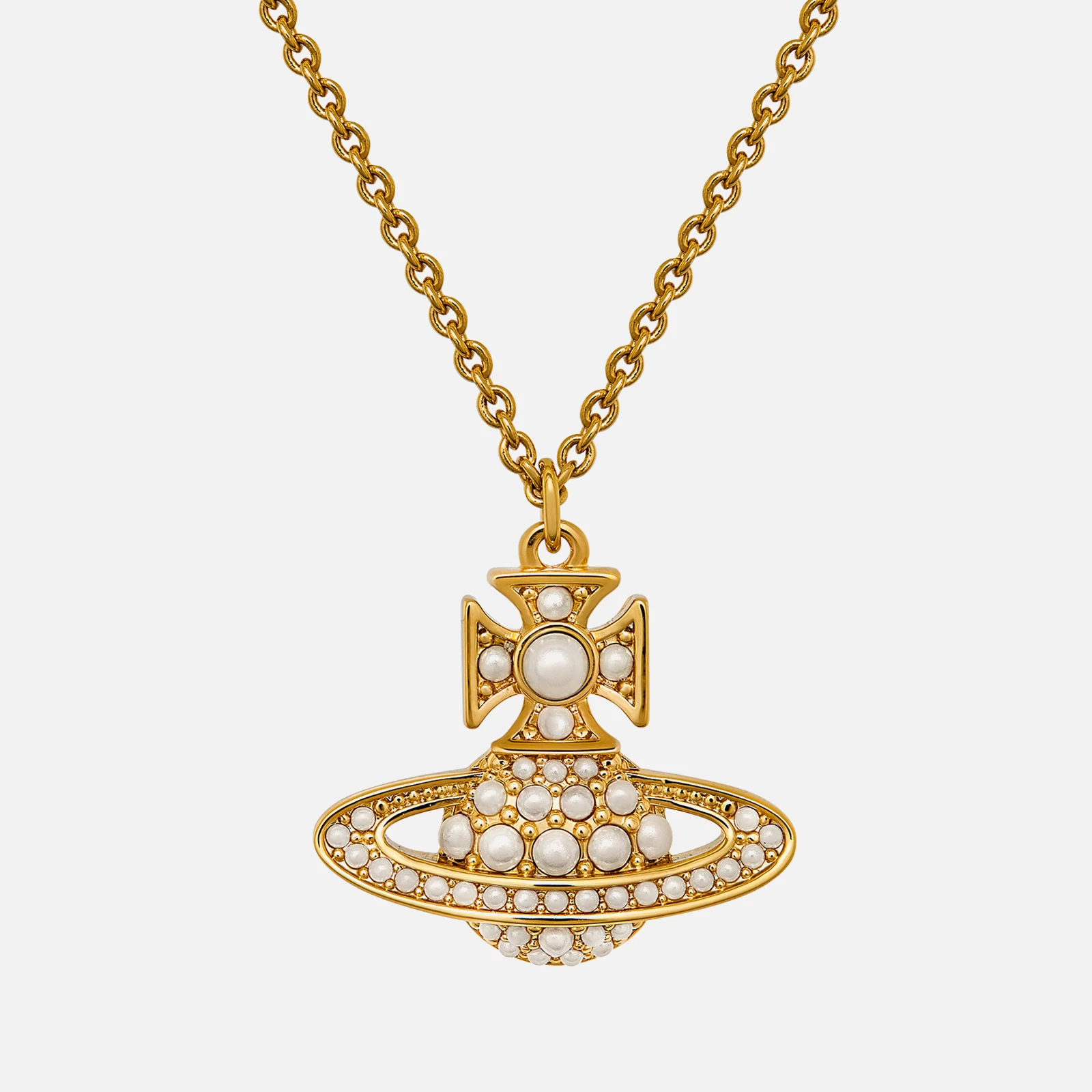 Vivienne Westwood Luzia Bas Relief Gold-Tone Necklace Image 1
