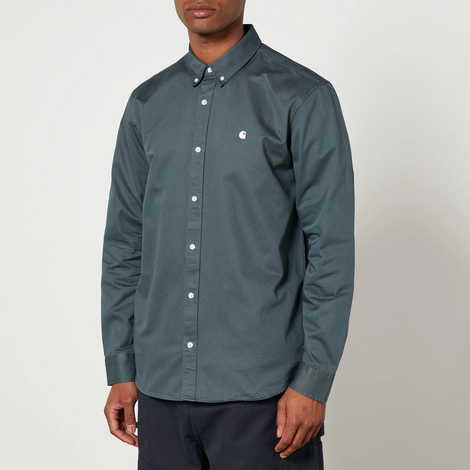 Carhartt WIP Madison Cotton-Poplin Shirt - S Image 1