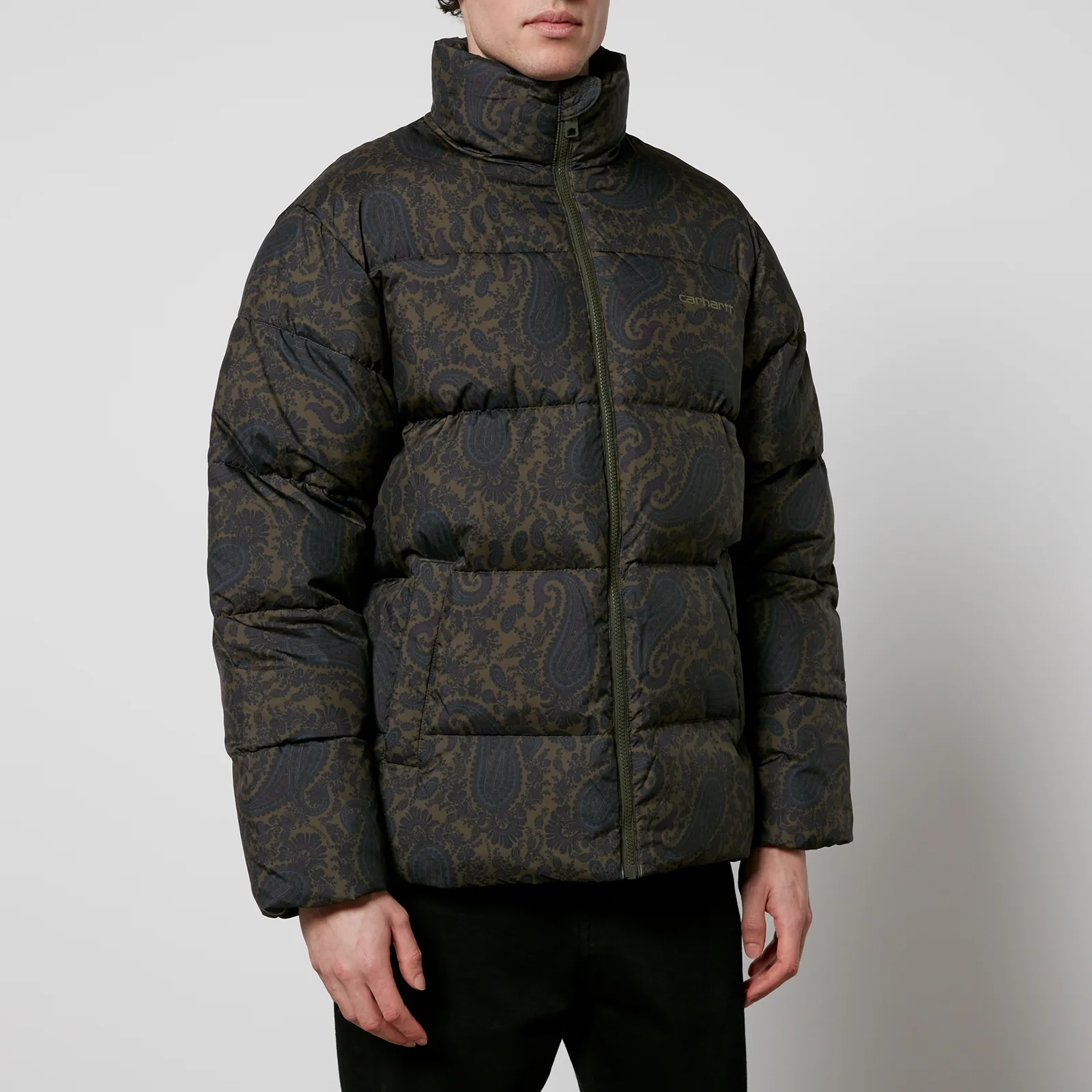 Carhartt WIP Springfield Quilted Water-Resistant Nylon Jacket - L Image 1