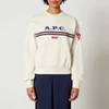 A.P.C. Maxine Cotton-Jersey Sweatshirt - Image 1