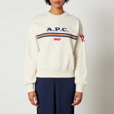 A.P.C. Maxine Cotton-Jersey Sweatshirt