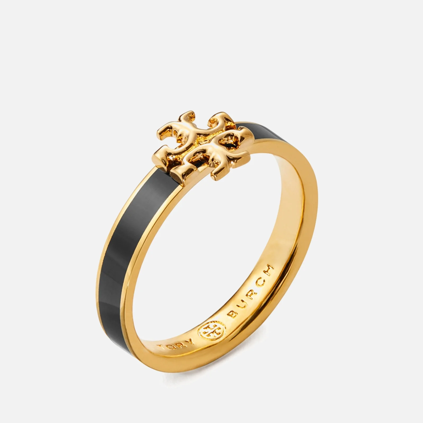 Tory Burch Kira Enamel and Gold-Tone Ring Image 1