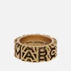 Marc Jacobs Monogram Engraved Gold-Tone Ring - Image 1