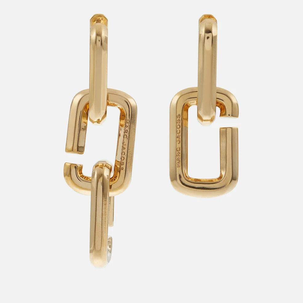Marc Jacobs J Marc Chain Link Gold-Tone Earrings Image 1