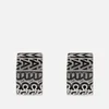 Marc Jacobs Monogram Engraved Silver-Tone Earrings - Image 1