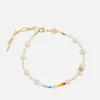 Anni Lu Gold-Tone, Glass Pearl and Bead Bracelet - Image 1