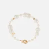Anni Lu Gold-Tone and Glass Pearl Bracelet - Image 1