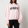 Marni Logo-Print Cotton-Jersey Sweatshirt - Image 1