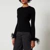 Marques Almeida Merino Wool and Feather Top - Image 1