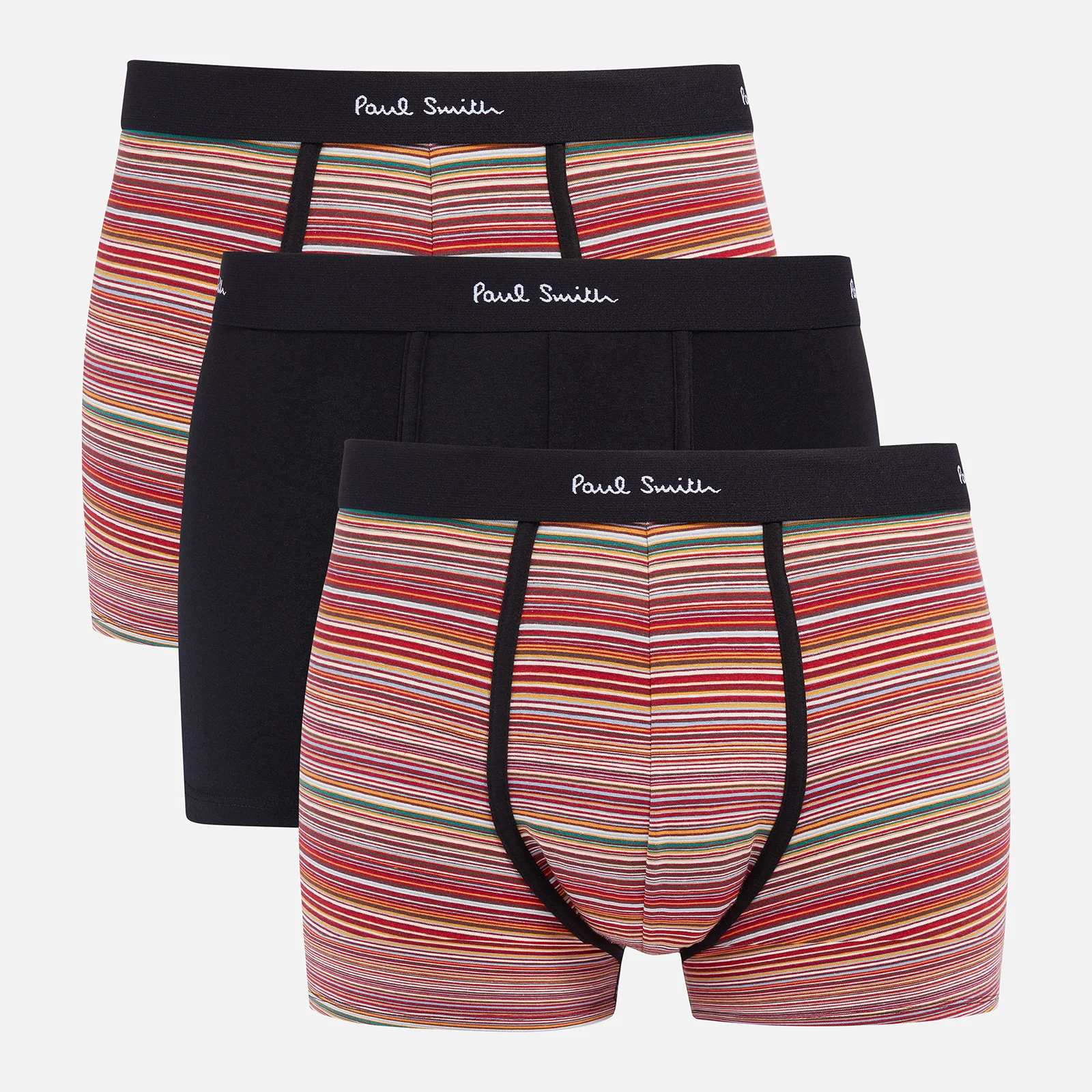 PS Paul Smith Three-Pack Organic Cotton-Blend Boxer Shorts - S Image 1