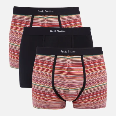 PS Paul Smith Three-Pack Organic Cotton-Blend Boxer Shorts