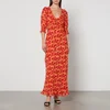 RIXO Sathya Floral-Print Georgette Dress - Image 1