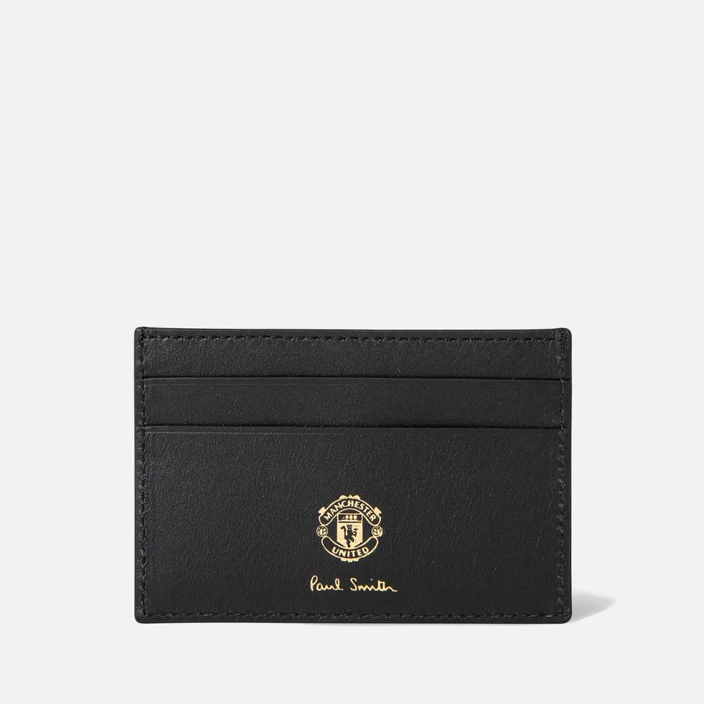 Paul Smith Manchester United Leather Cardholder Image 1