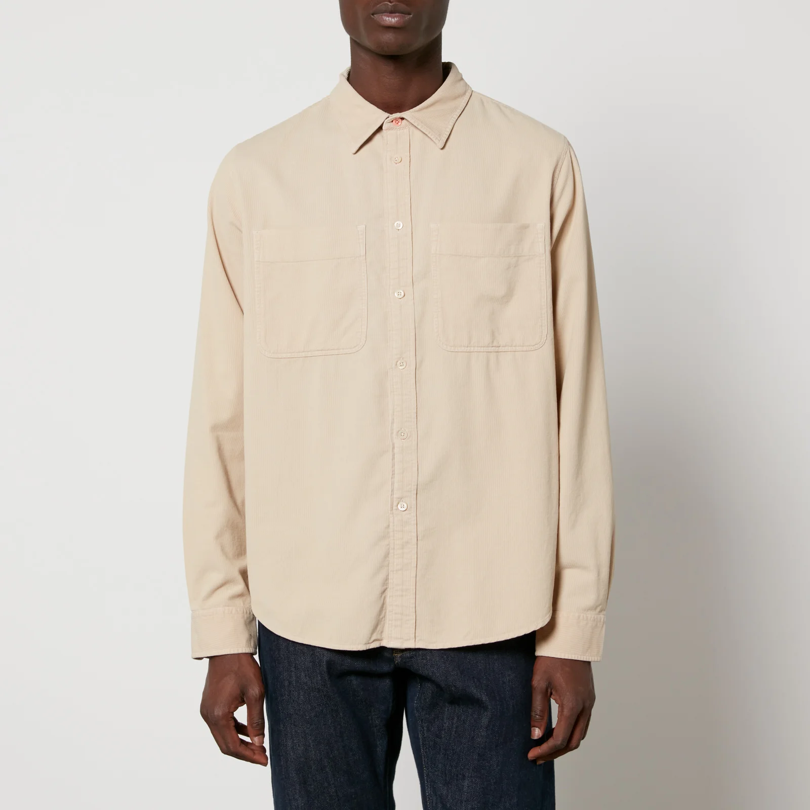 PS Paul Smith Organic Cotton-Corduroy Shirt Image 1
