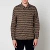 PS Paul Smith Workwear Brushed Cotton-Jacquard Shirt Jacket - Image 1