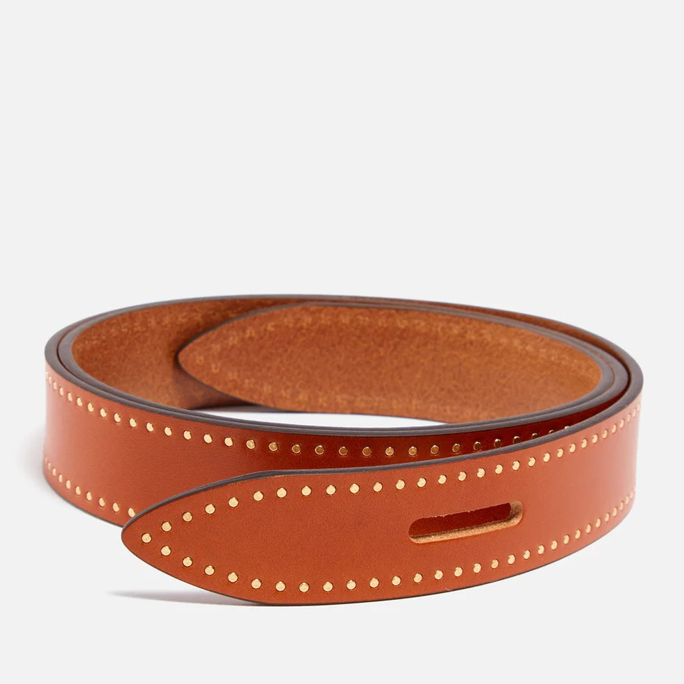 Isabel Marant Lecce Studded Leather Belt - M Image 1
