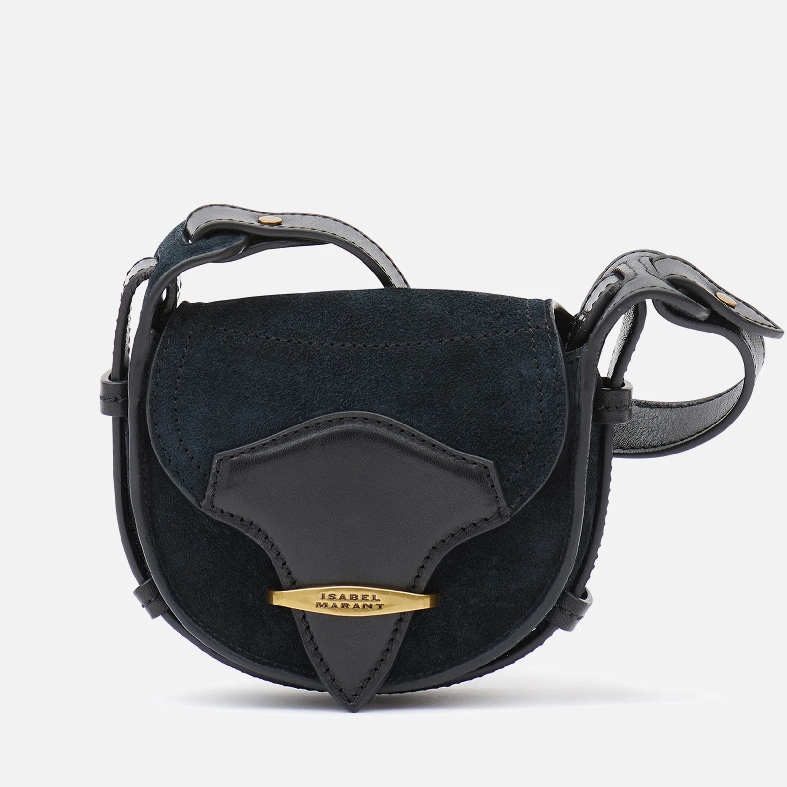 Isabel Marant Mini Botsy Suede Leather Satchel Bag Image 1