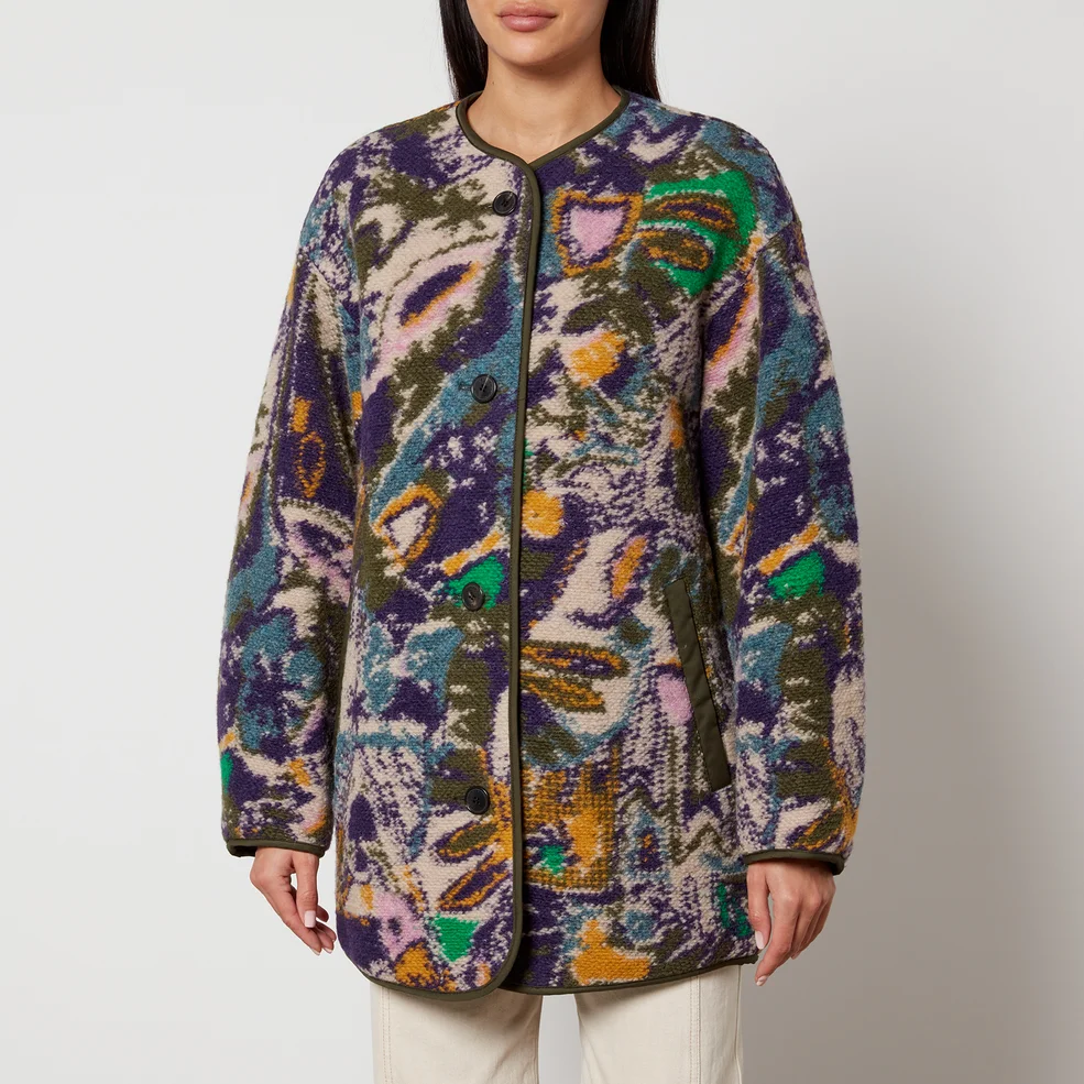 Marant Etoile Himemma Reversible Fleece and Quilted Shell Jacket - FR 38/UK 10 Image 1