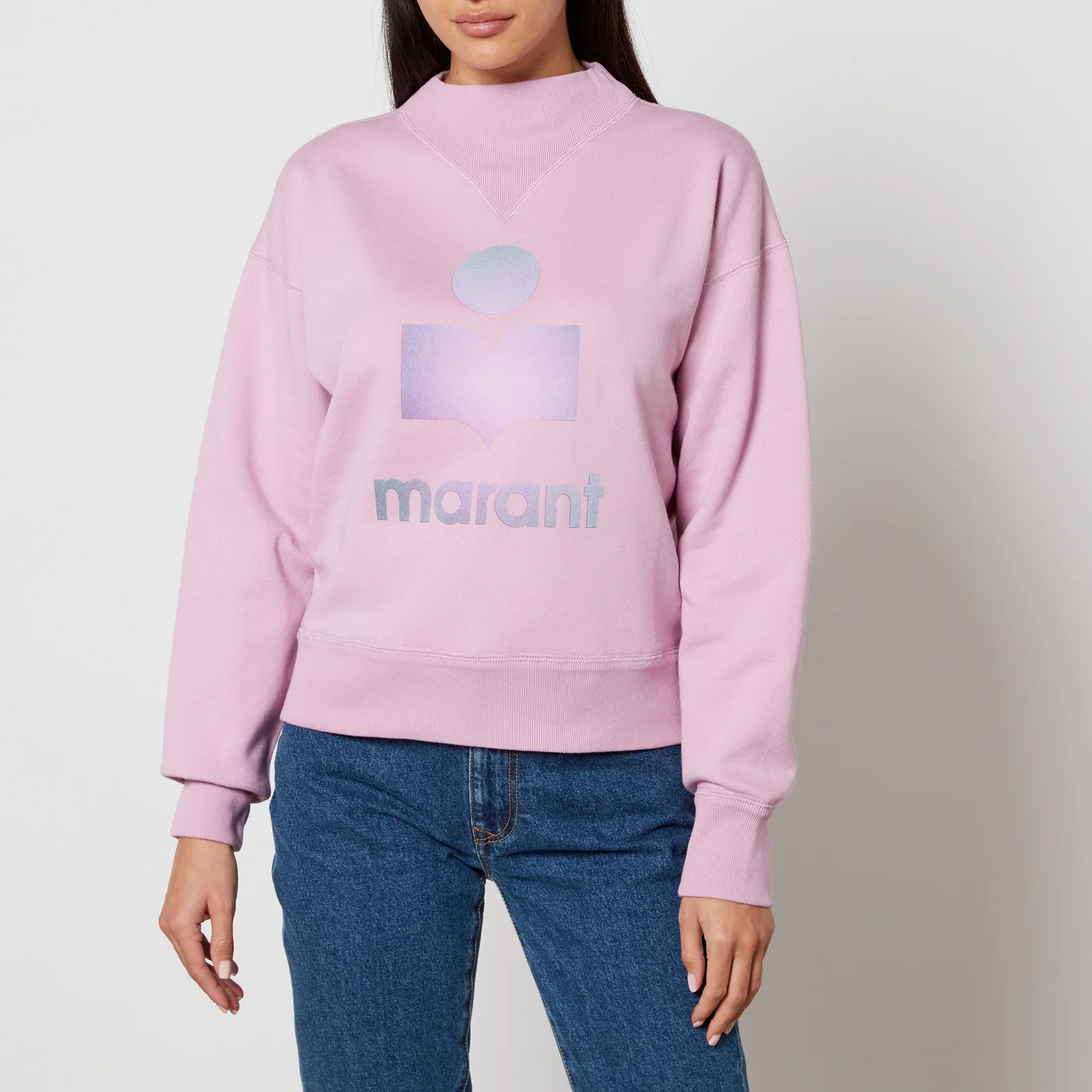 Marant Etoile Moby Cotton-Blend Sweatshirt Image 1