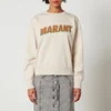 Marant Etoile Mobyli Flash Logo Cotton-Blend Sweatshirt - Image 1